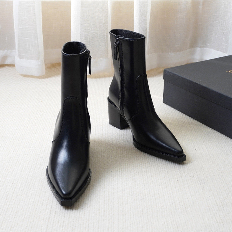 Fashion Individual Casual High Heel Boots Women - LOLIBELLE