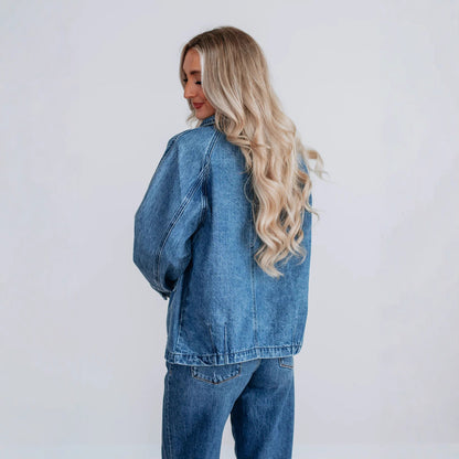 Veste en Jean Oversize Femme