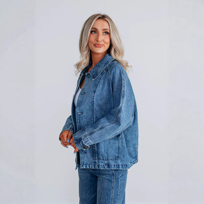 Veste en Jean Oversize Femme