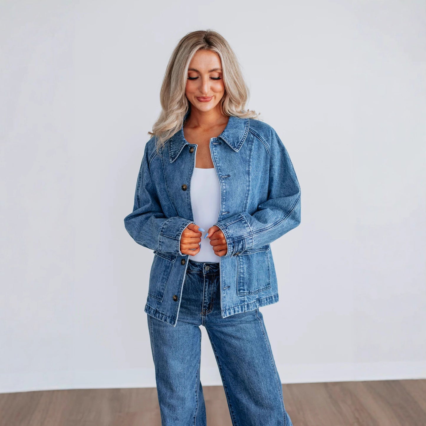 Veste en Jean Oversize Femme