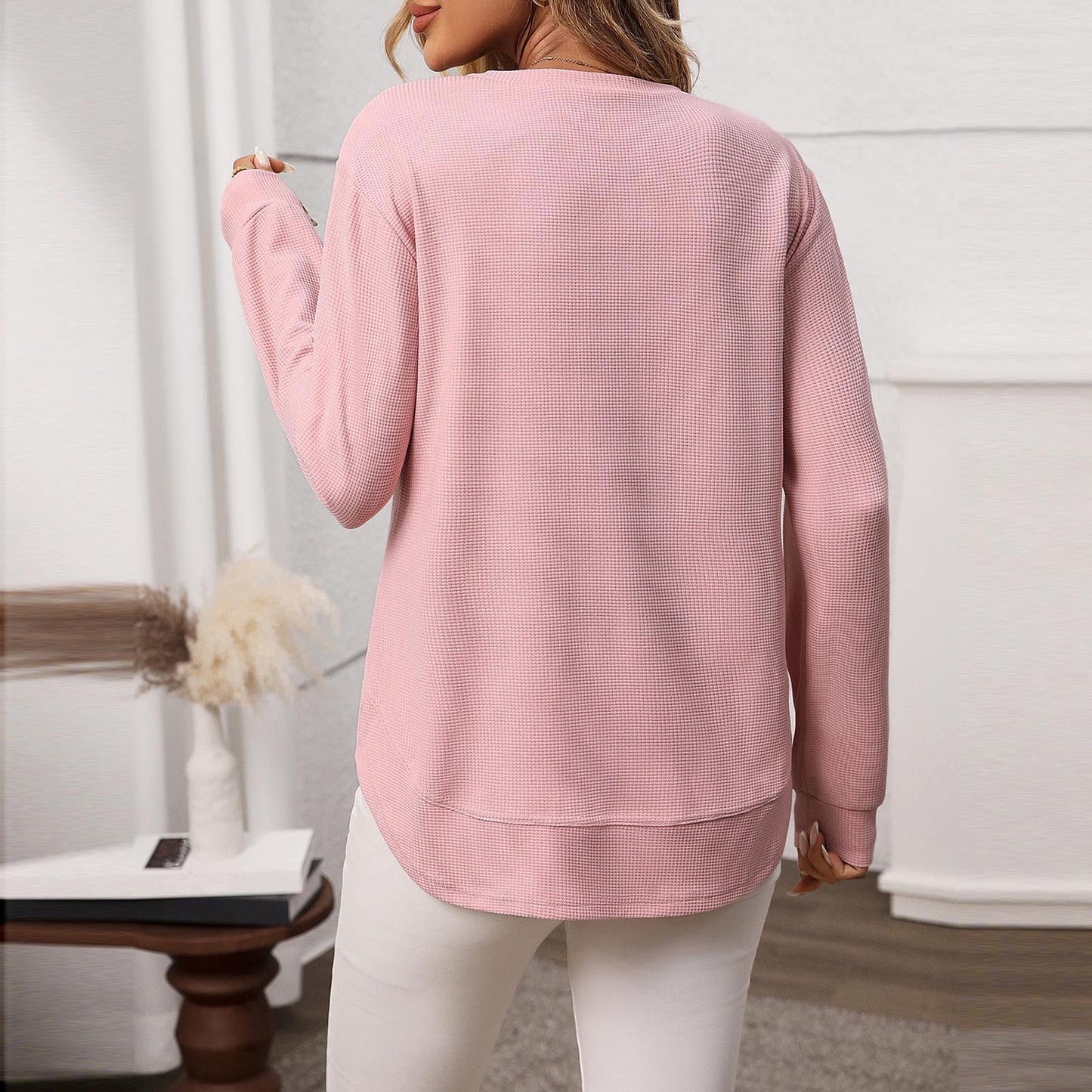 Pull basique manches longues