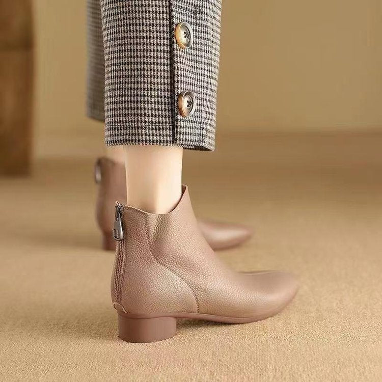 Bottines Élégance Confort Cuir